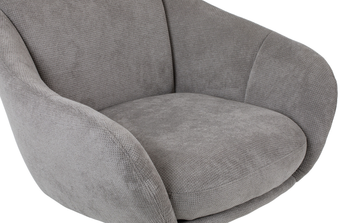 Ohrensessel Marconia light grey drehbar